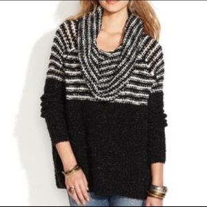 Free People cowl neck sweater